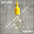 E27/E26 Edison Light Bulb with Safety Plastic Lampholder (EDI-041)